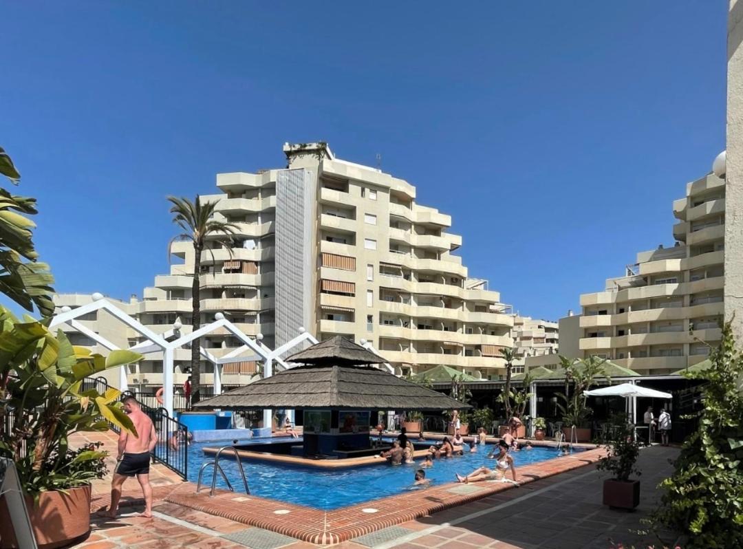 El Estudio De La Playa Benalbeach 317 Terraza Vistas Al Mar بينالماذينا المظهر الخارجي الصورة