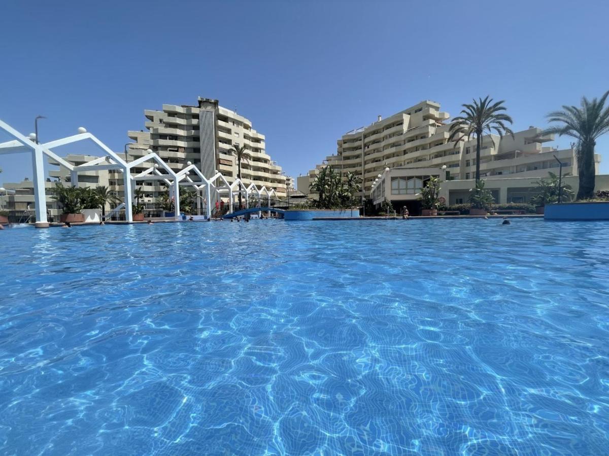 El Estudio De La Playa Benalbeach 317 Terraza Vistas Al Mar بينالماذينا المظهر الخارجي الصورة